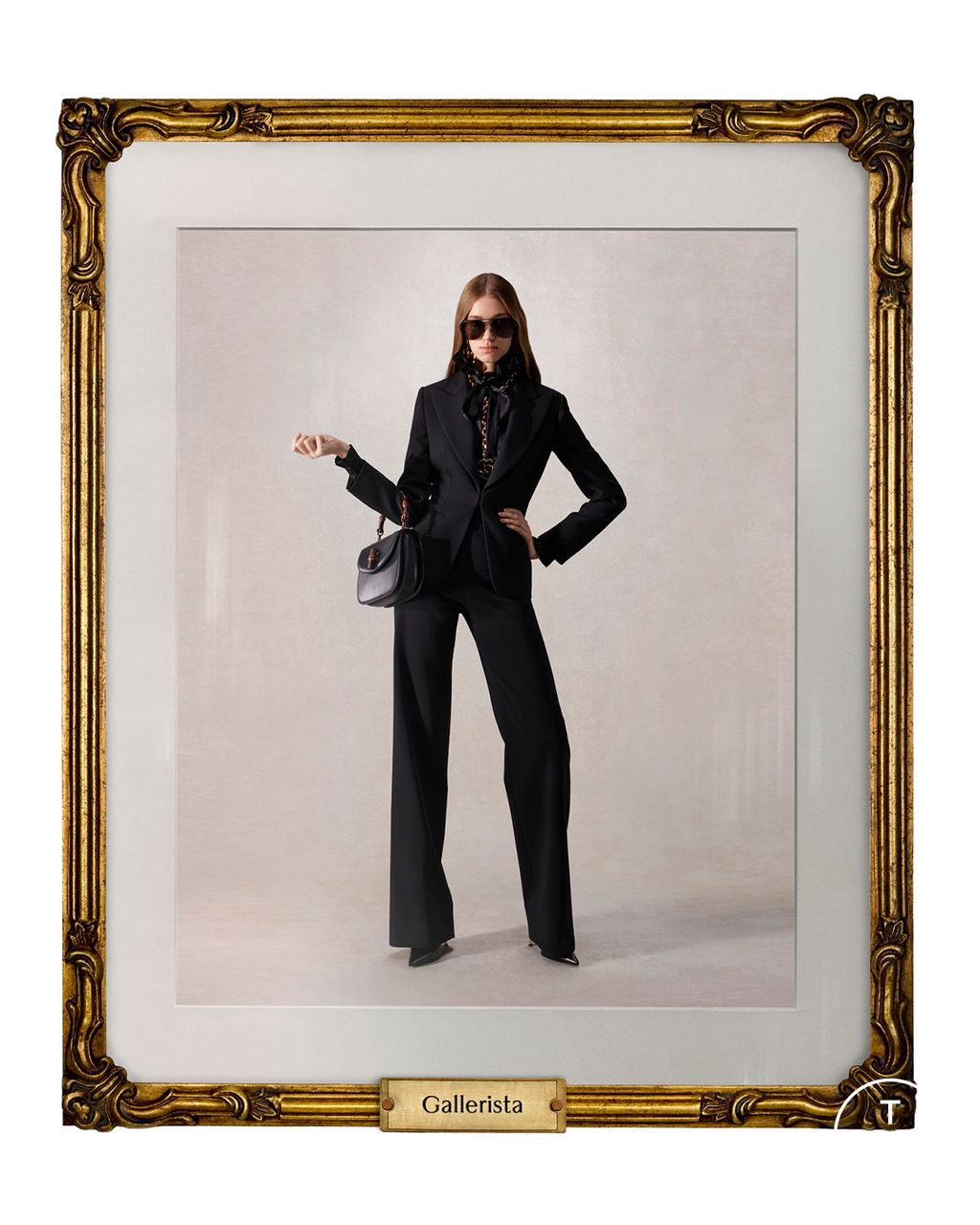 Fashion Week Milan Spring/Summer 2026 look 10 from the Gucci collection womenswear