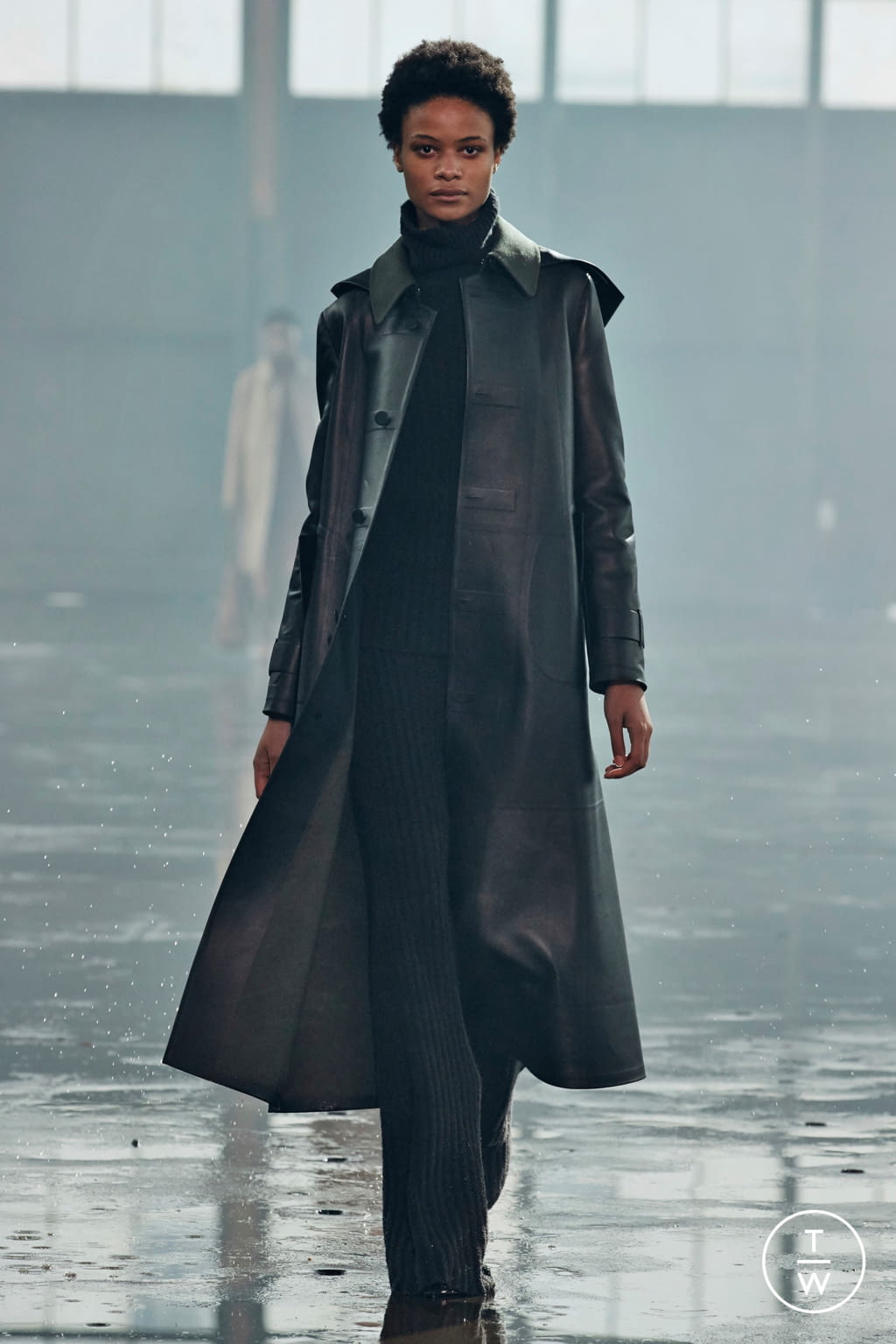 Fashion Week New York Fall/Winter 2021 look 3 from the Gabriela Hearst collection 女装