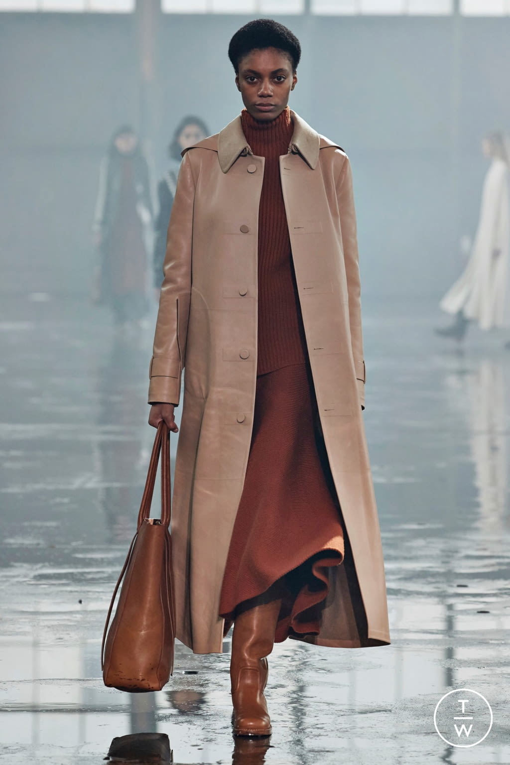 Fashion Week New York Fall/Winter 2021 look 5 from the Gabriela Hearst collection womenswear