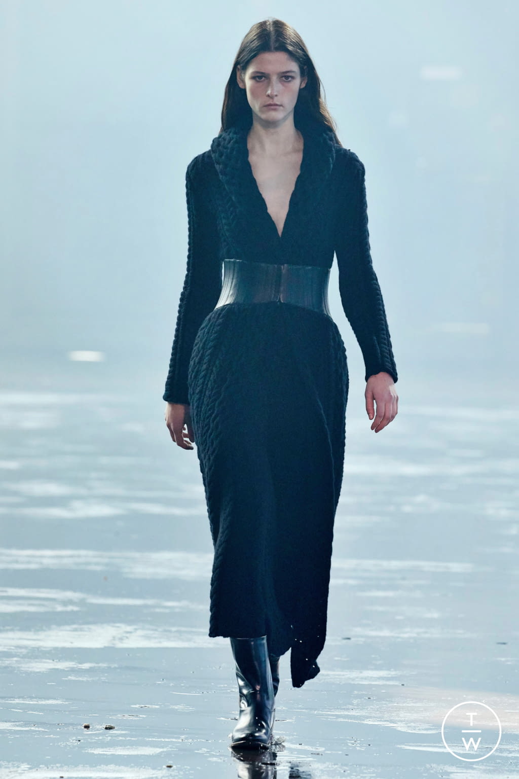 Fashion Week New York Fall/Winter 2021 look 23 from the Gabriela Hearst collection womenswear