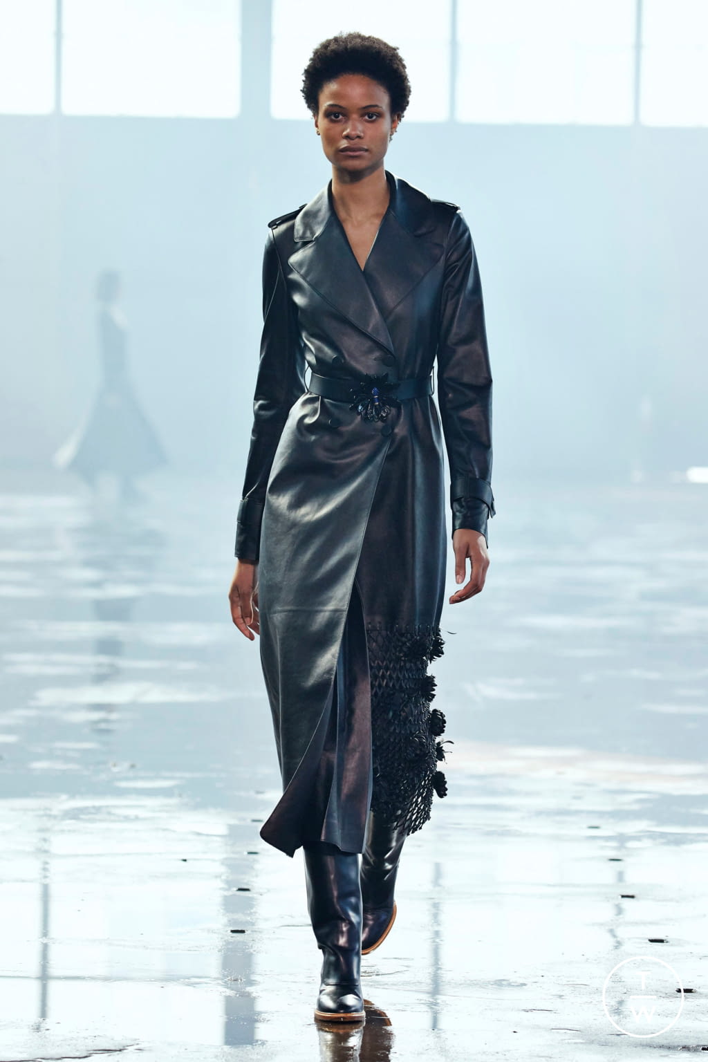 Fashion Week New York Fall/Winter 2021 look 29 from the Gabriela Hearst collection womenswear