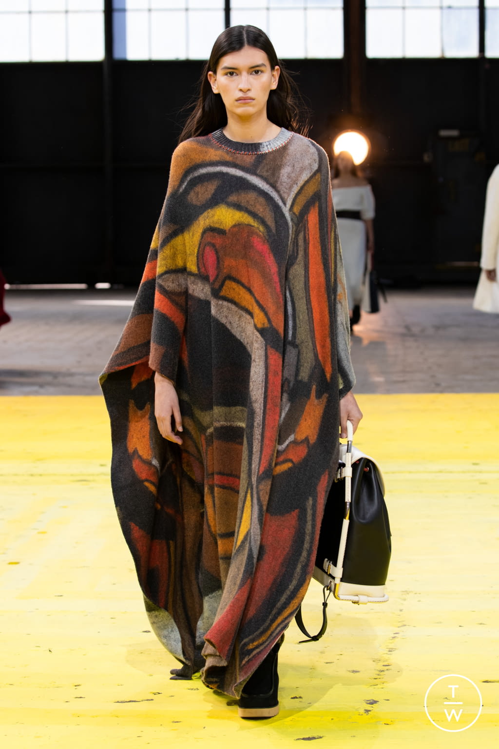 Fashion Week New York Fall/Winter 2022 look 16 de la collection Gabriela Hearst womenswear