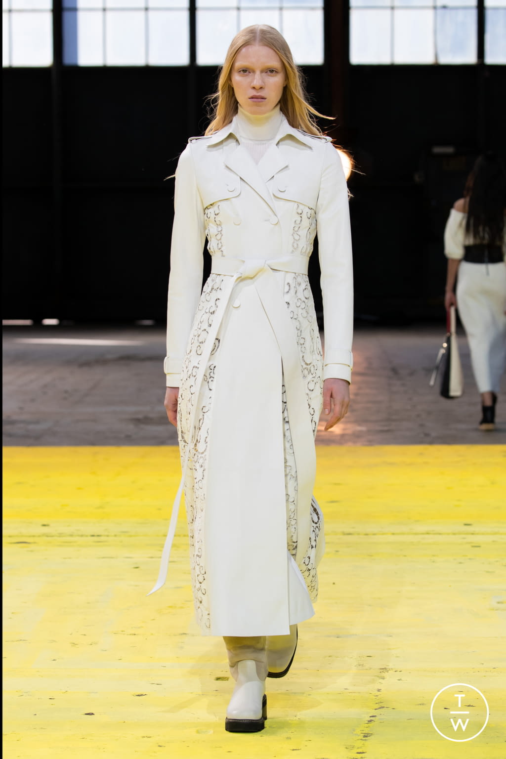 Fashion Week New York Fall/Winter 2022 look 22 de la collection Gabriela Hearst womenswear