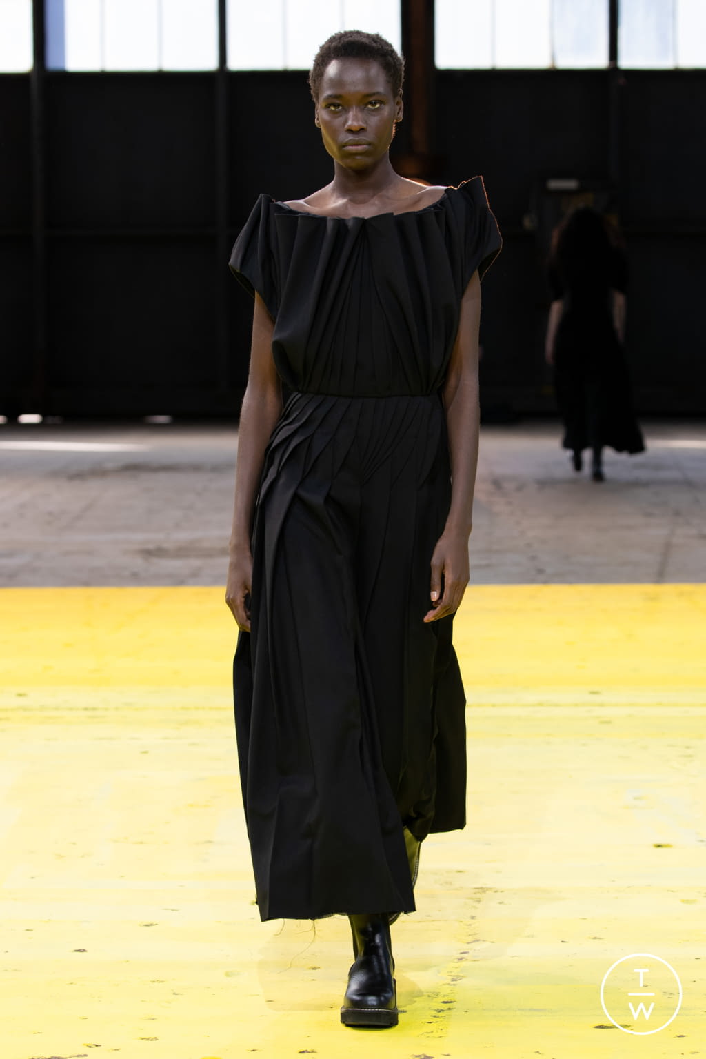 Fashion Week New York Fall/Winter 2022 look 33 de la collection Gabriela Hearst womenswear