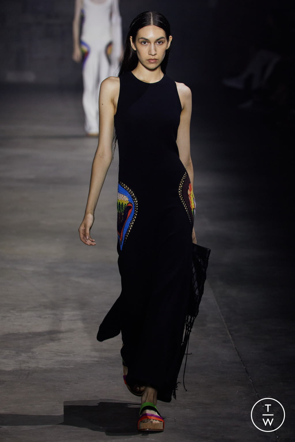 Fashion Week New York Spring/Summer 2022 look 2 from the Gabriela Hearst collection 女装