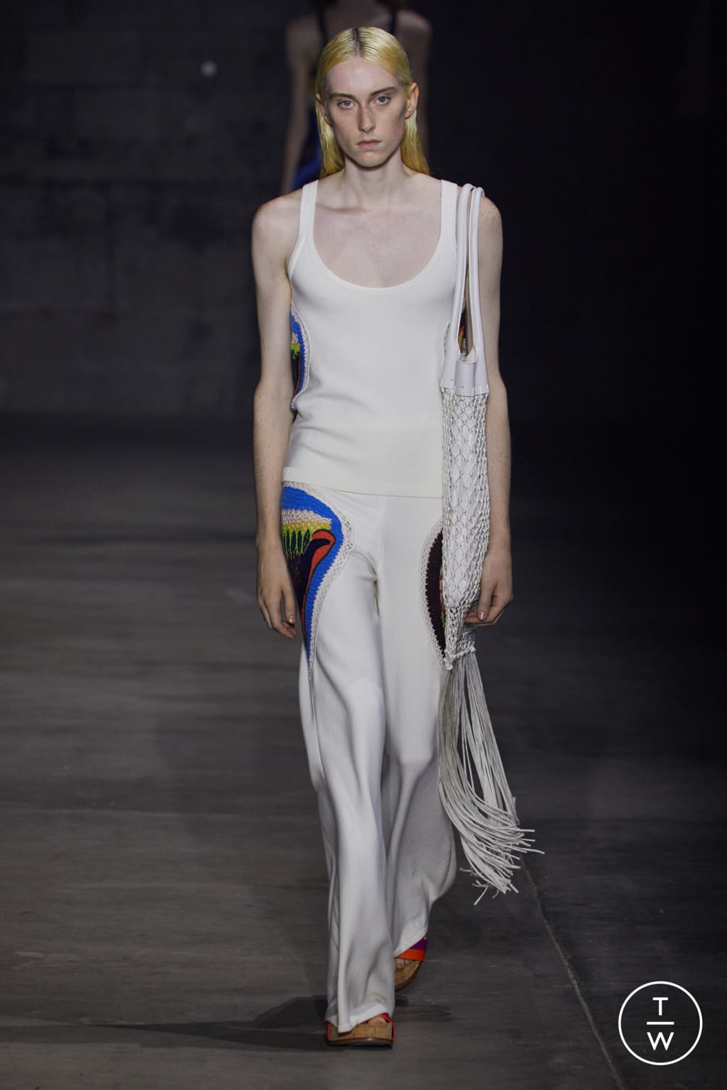 Fashion Week New York Spring/Summer 2022 look 3 from the Gabriela Hearst collection womenswear