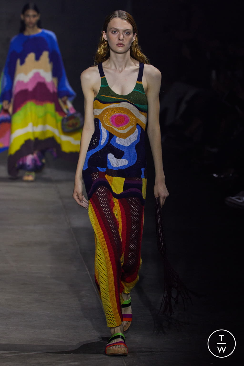 Fashion Week New York Spring/Summer 2022 look 4 de la collection Gabriela Hearst womenswear