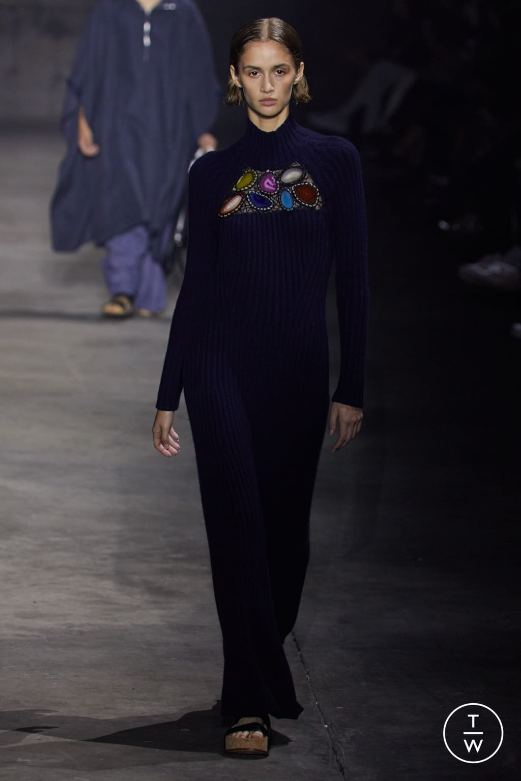 Fashion Week New York Spring/Summer 2022 look 8 de la collection Gabriela Hearst womenswear