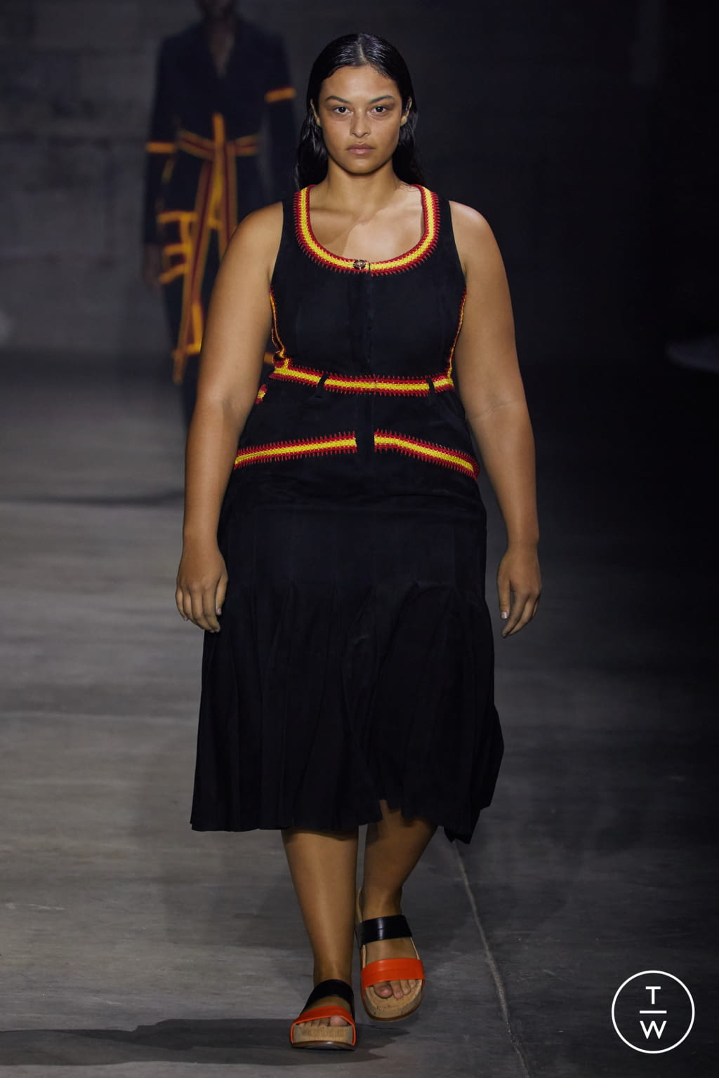 Fashion Week New York Spring/Summer 2022 look 21 de la collection Gabriela Hearst womenswear