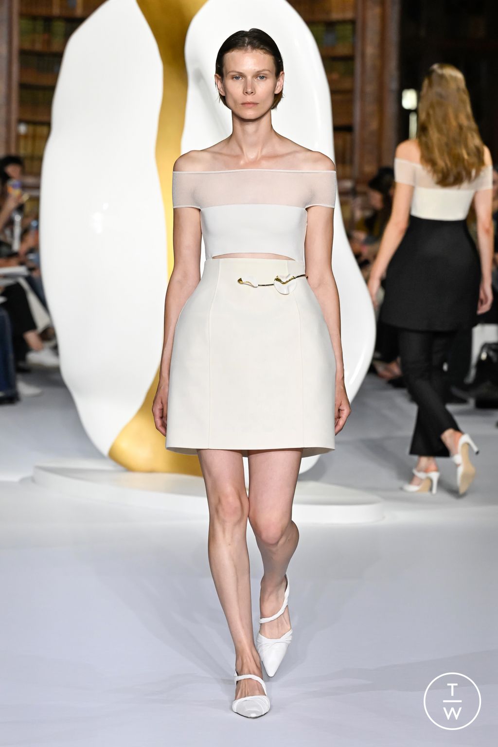 Fashion Week Milan Spring/Summer 2024 look 8 from the Giada collection womenswear