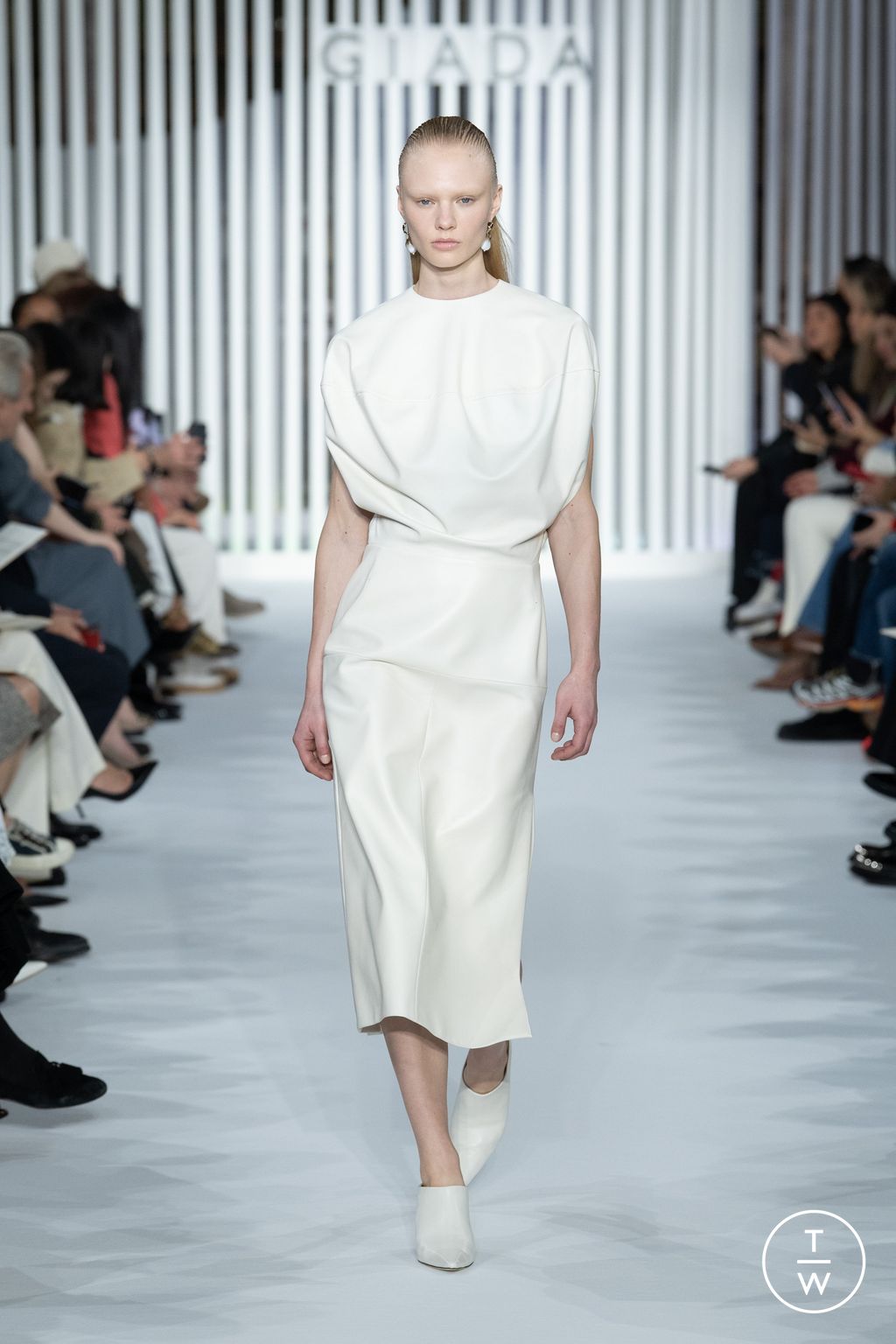 Fashion Week Milan Fall/Winter 2023 look 1 from the Giada collection womenswear