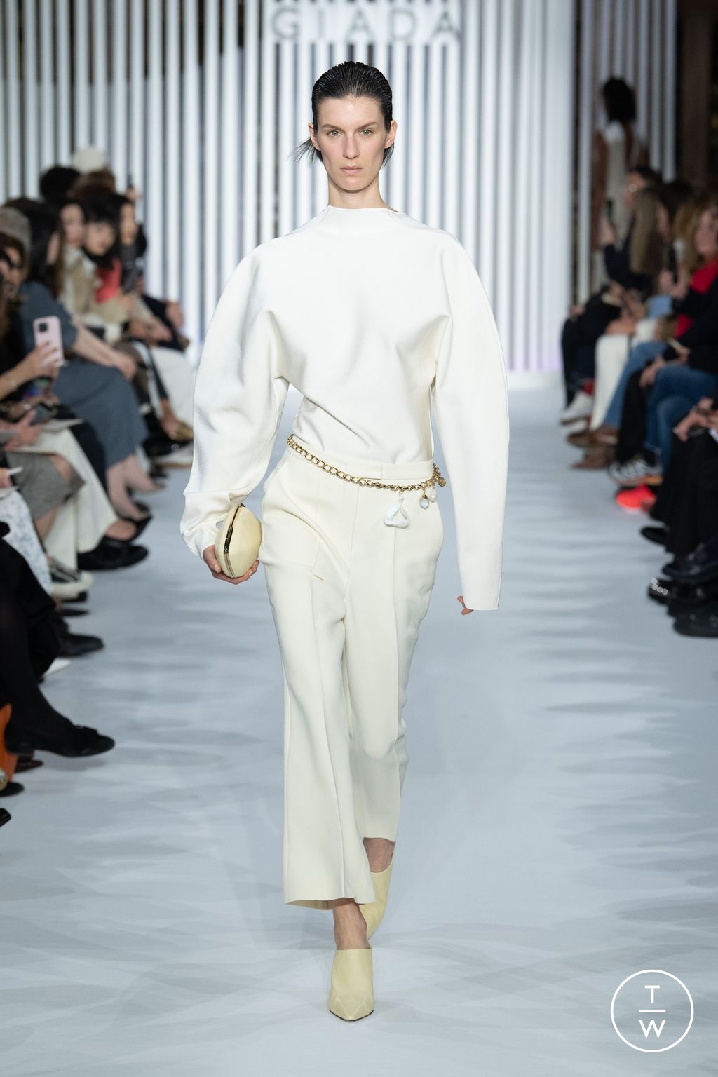 Fashion Week Milan Fall/Winter 2023 look 6 from the Giada collection 女装