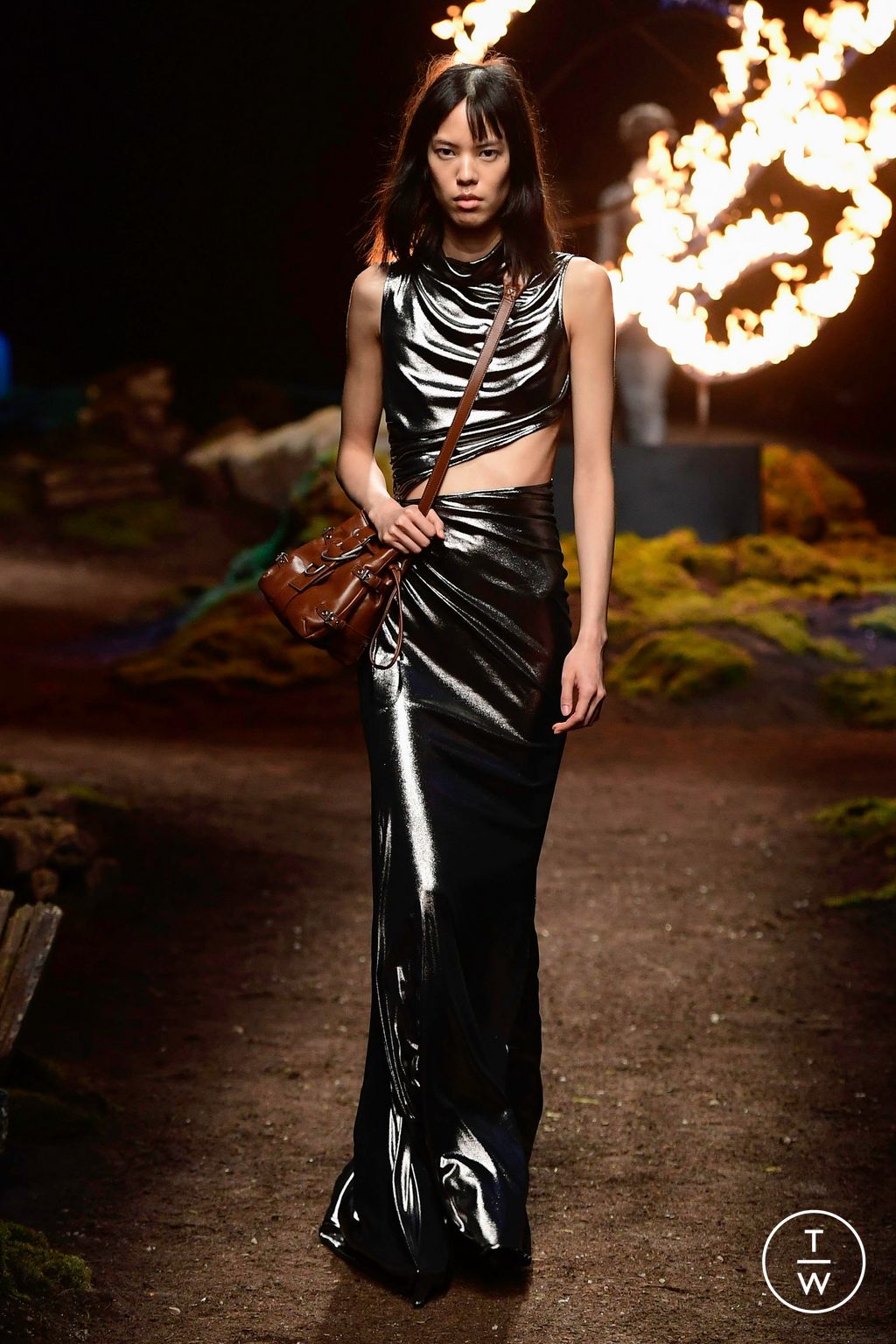 Fashion Week Milan Fall/Winter 2023 look 9 from the Blumarine collection 女装