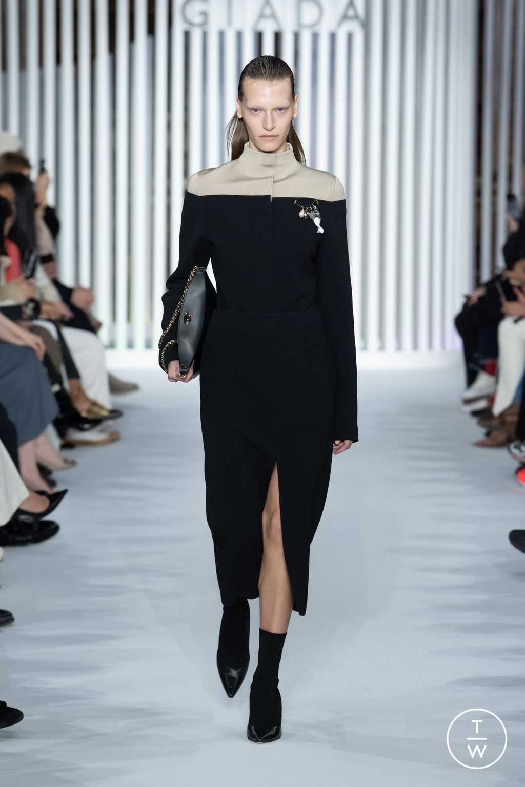 Fashion Week Milan Fall/Winter 2023 look 11 from the Giada collection 女装