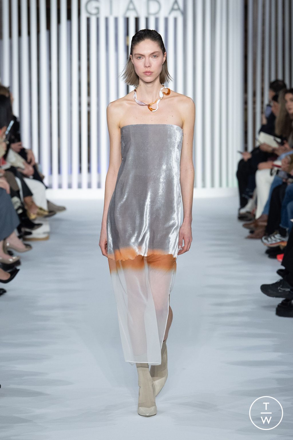 Fashion Week Milan Fall/Winter 2023 look 20 from the Giada collection womenswear