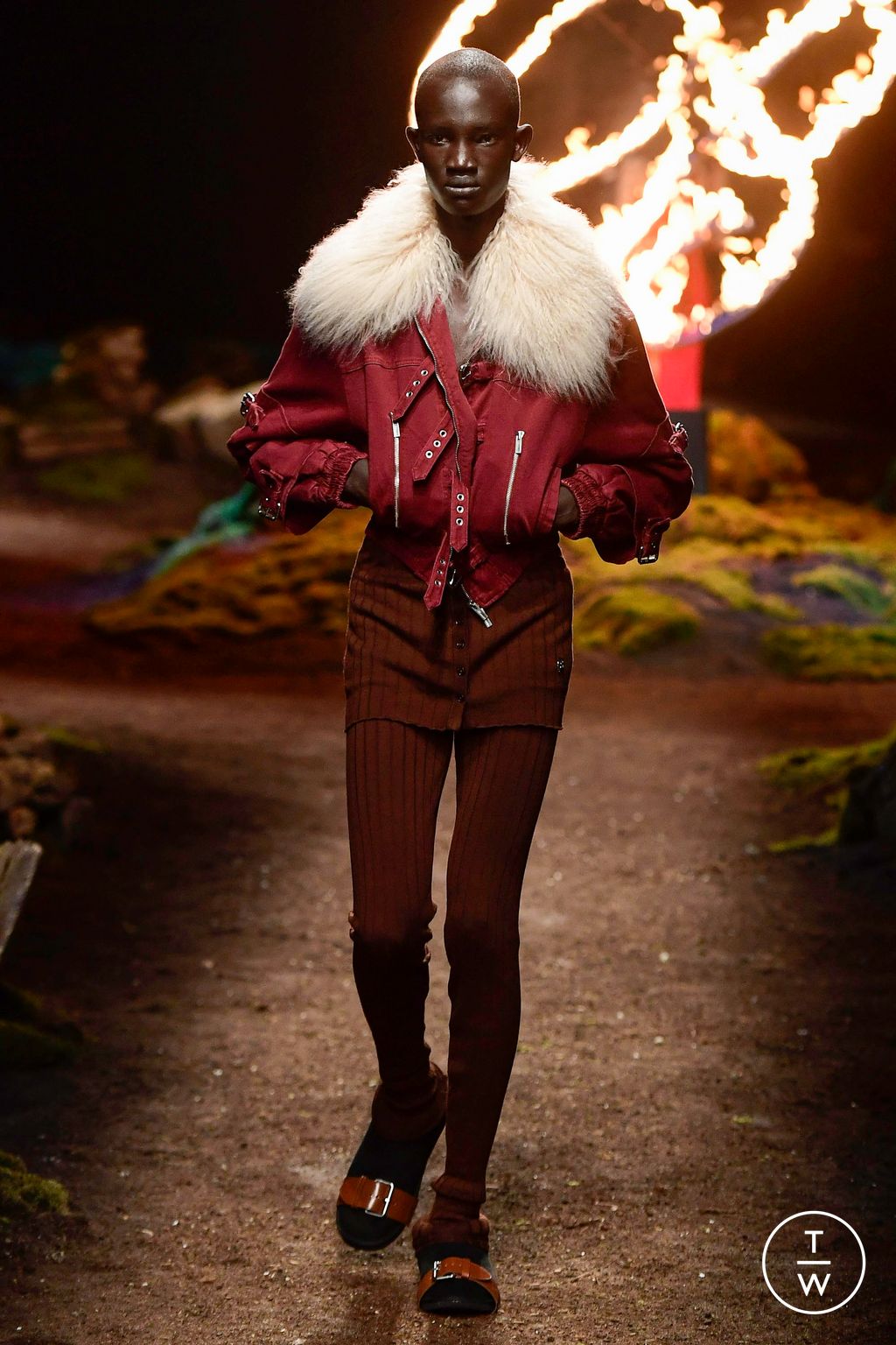 Fashion Week Milan Fall/Winter 2023 look 26 from the Blumarine collection 女装