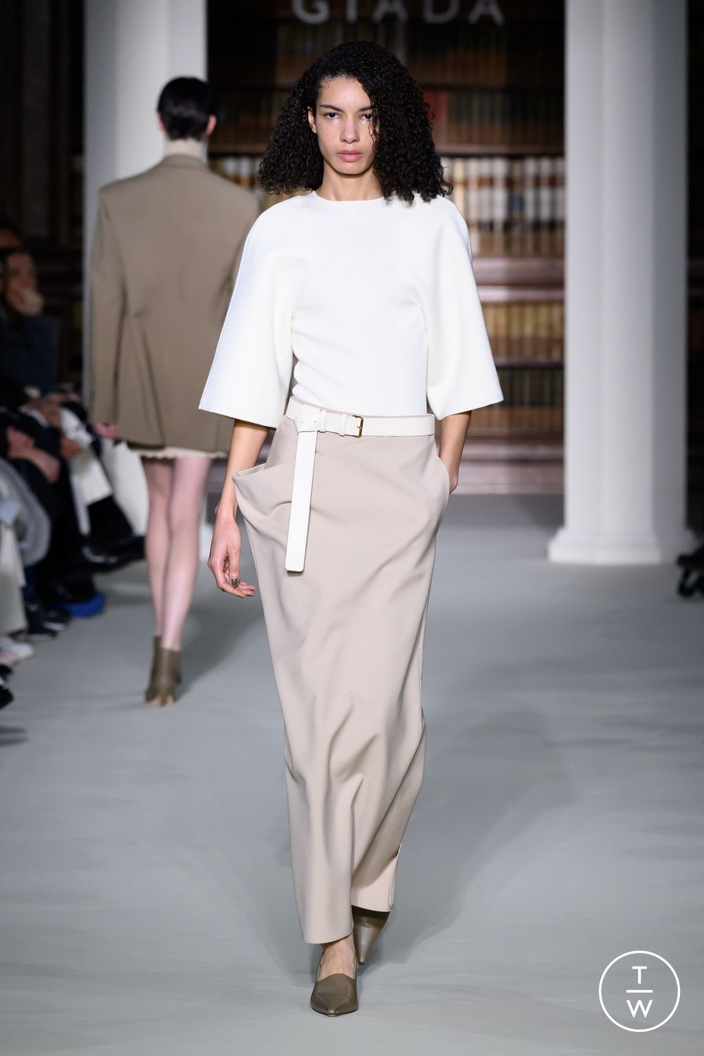 Fashion Week Milan Fall/Winter 2024 look 5 from the Giada collection 女装