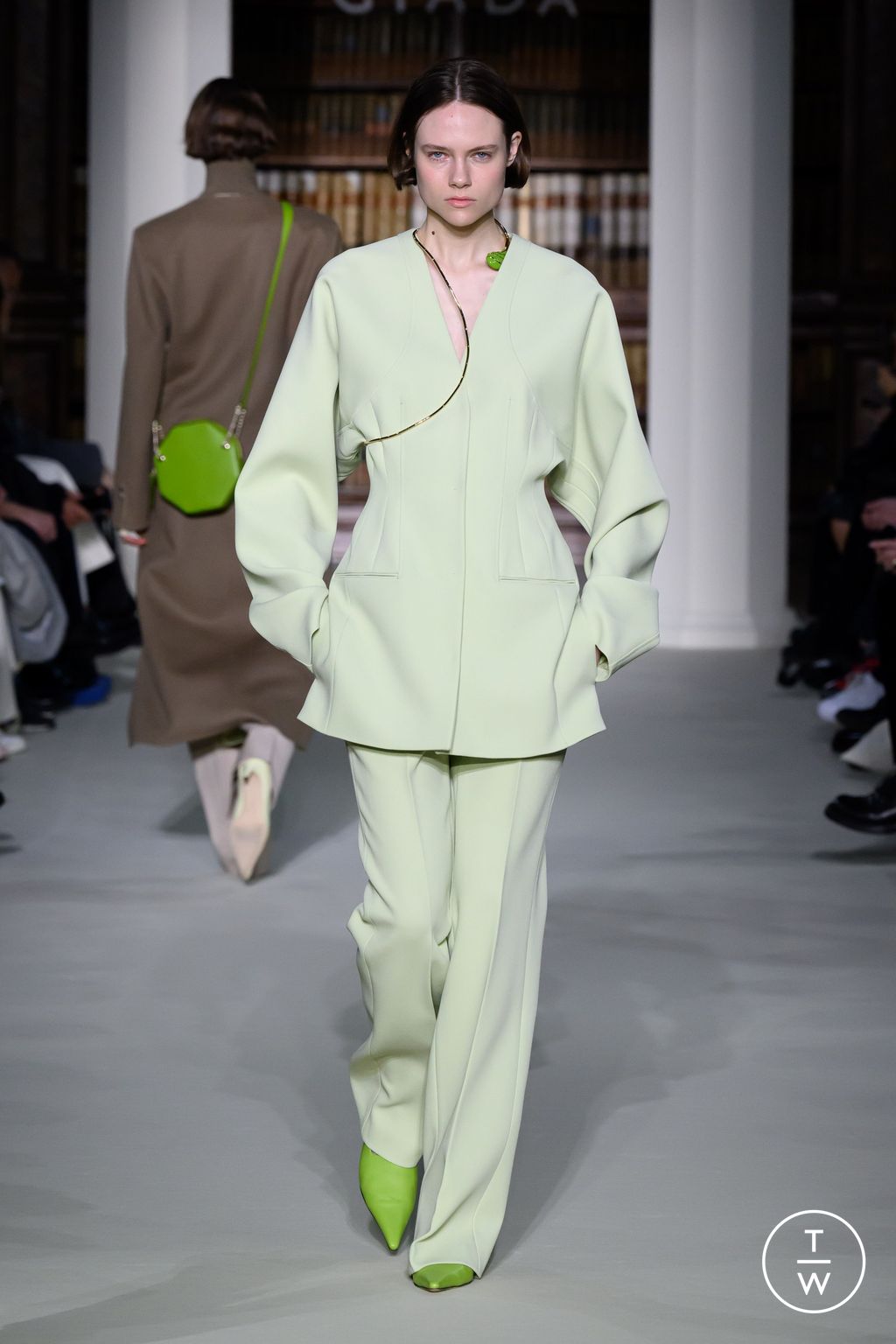 Fashion Week Milan Fall/Winter 2024 look 13 from the Giada collection 女装