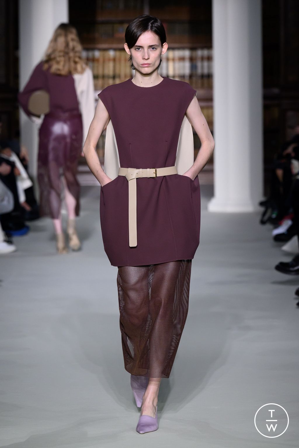 Fashion Week Milan Fall/Winter 2024 look 21 de la collection Giada womenswear