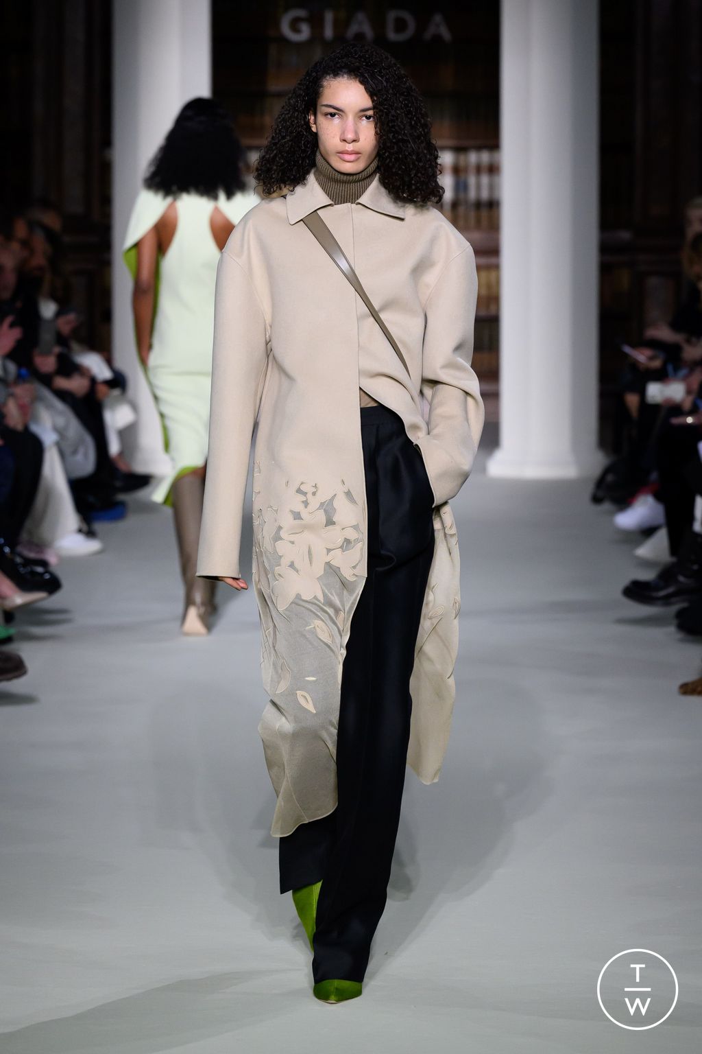 Fashion Week Milan Fall/Winter 2024 look 28 from the Giada collection 女装