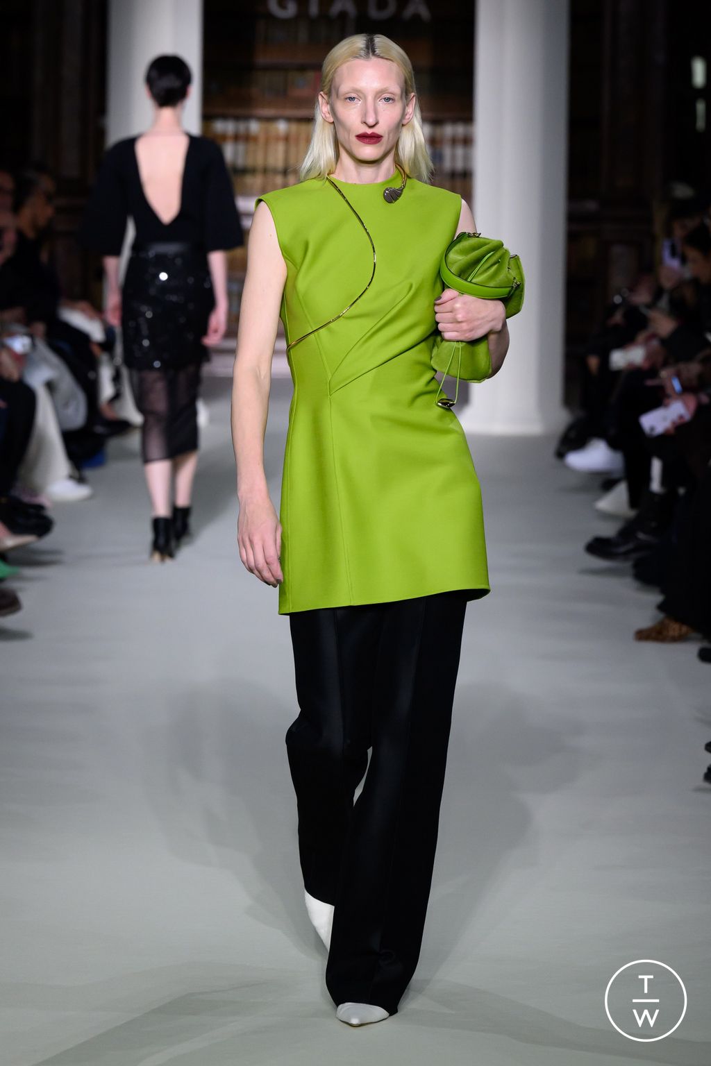 Fashion Week Milan Fall/Winter 2024 look 35 from the Giada collection womenswear