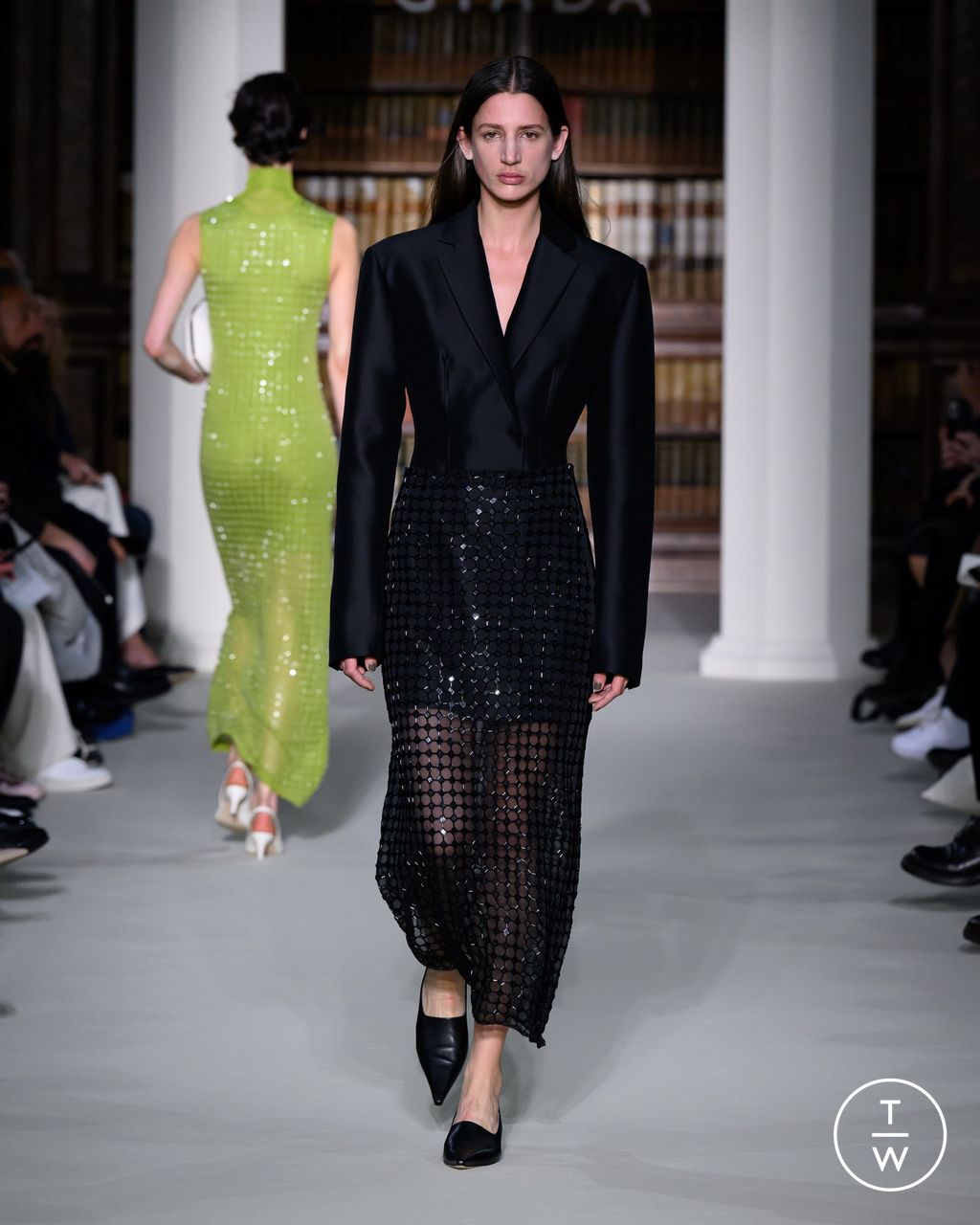 Fashion Week Milan Fall/Winter 2024 look 37 de la collection Giada womenswear