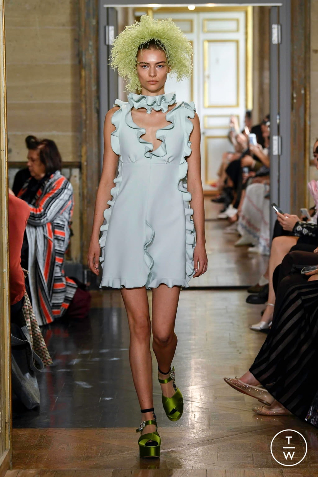 Fashion Week Paris Spring/Summer 2020 look 9 from the Giambattista Valli collection womenswear