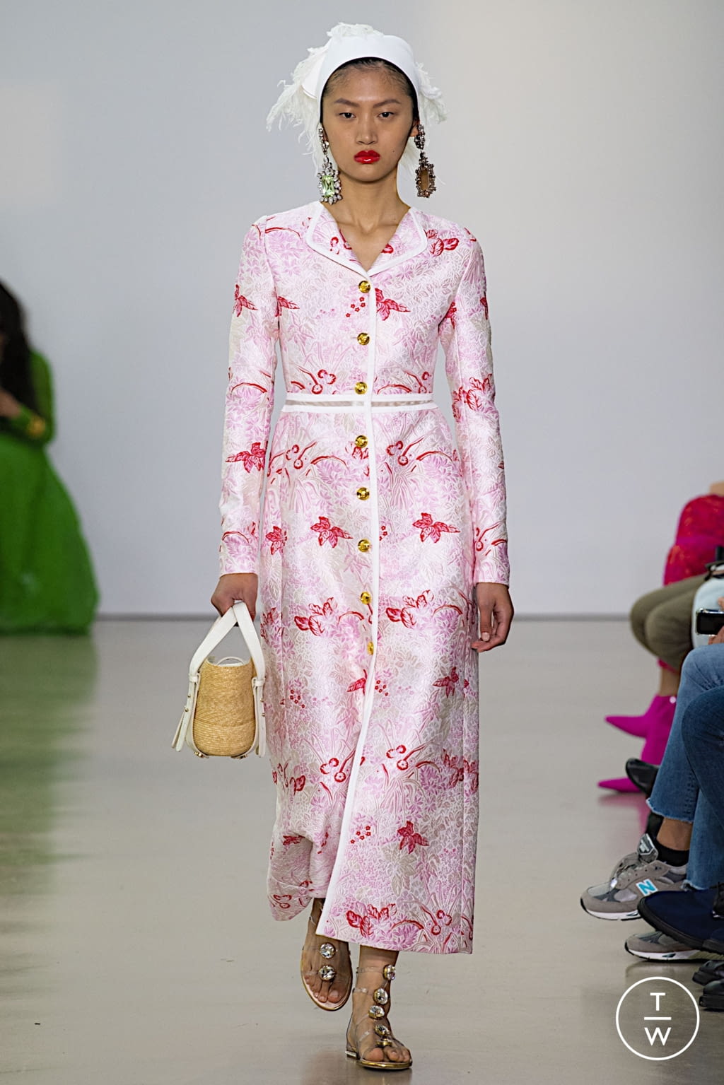 Fashion Week Paris Spring/Summer 2022 look 48 de la collection Giambattista Valli womenswear