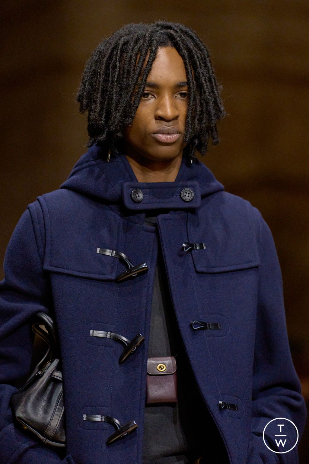 Fashion Week New York Fall/Winter 2025 look 9 from the Coach collection 女装配饰