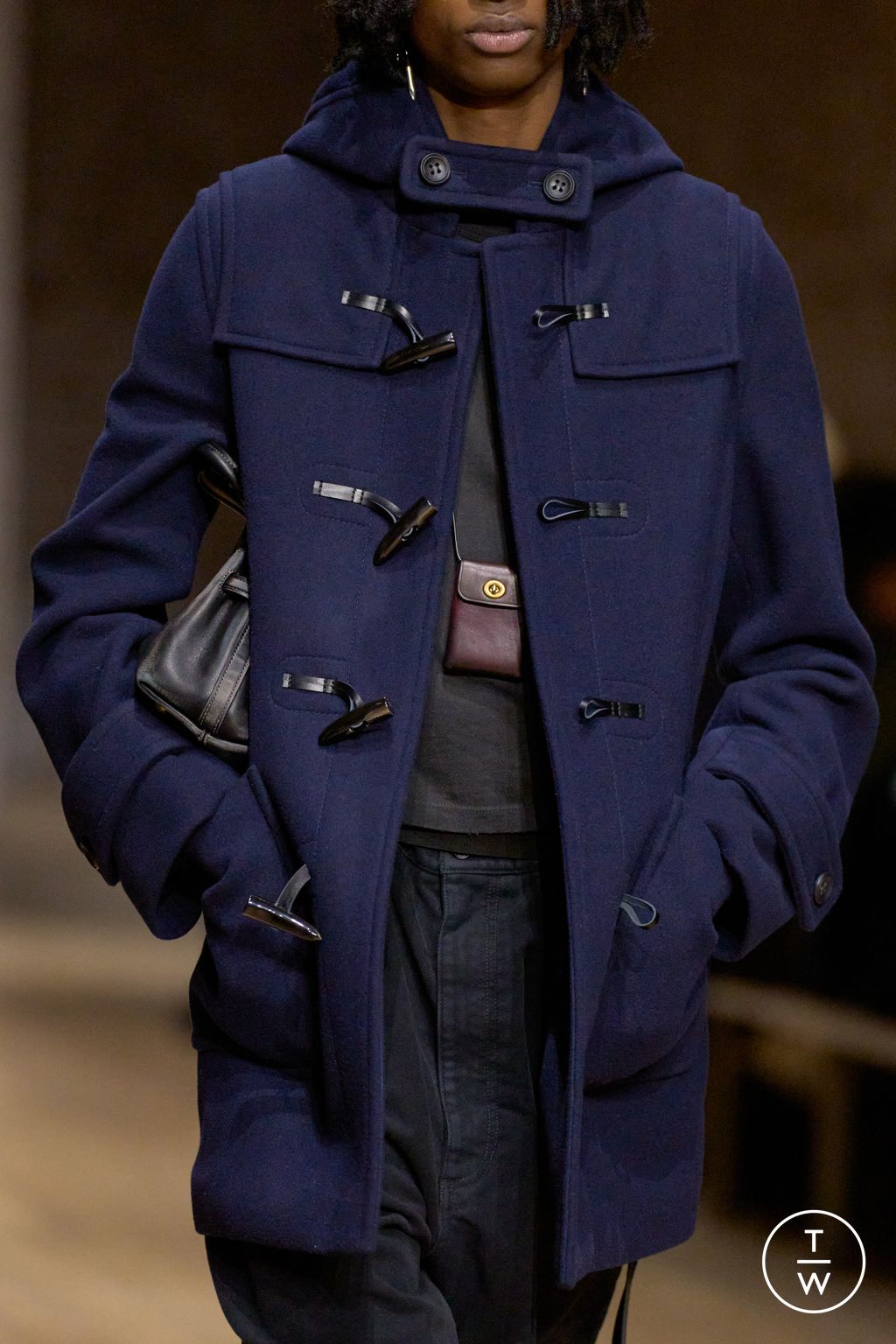 Fashion Week New York Fall/Winter 2025 look 10 from the Coach collection womenswear accessories