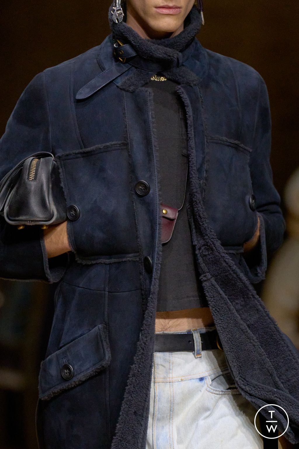 Fashion Week New York Fall/Winter 2025 look 16 from the Coach collection womenswear accessories