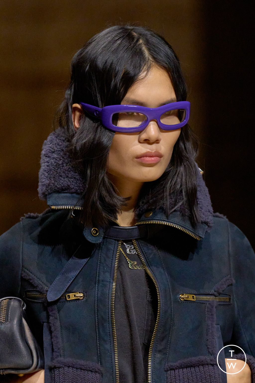 Fashion Week New York Fall/Winter 2025 look 22 from the Coach collection womenswear accessories
