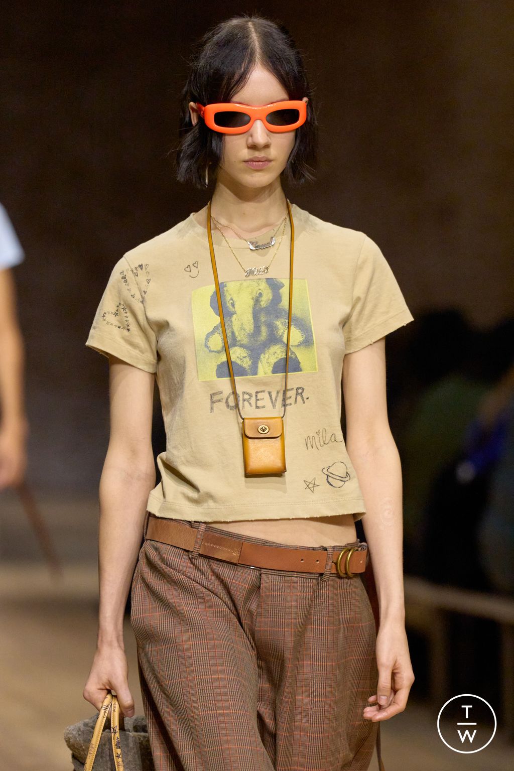 Fashion Week New York Fall/Winter 2025 look 29 from the Coach collection 女装配饰