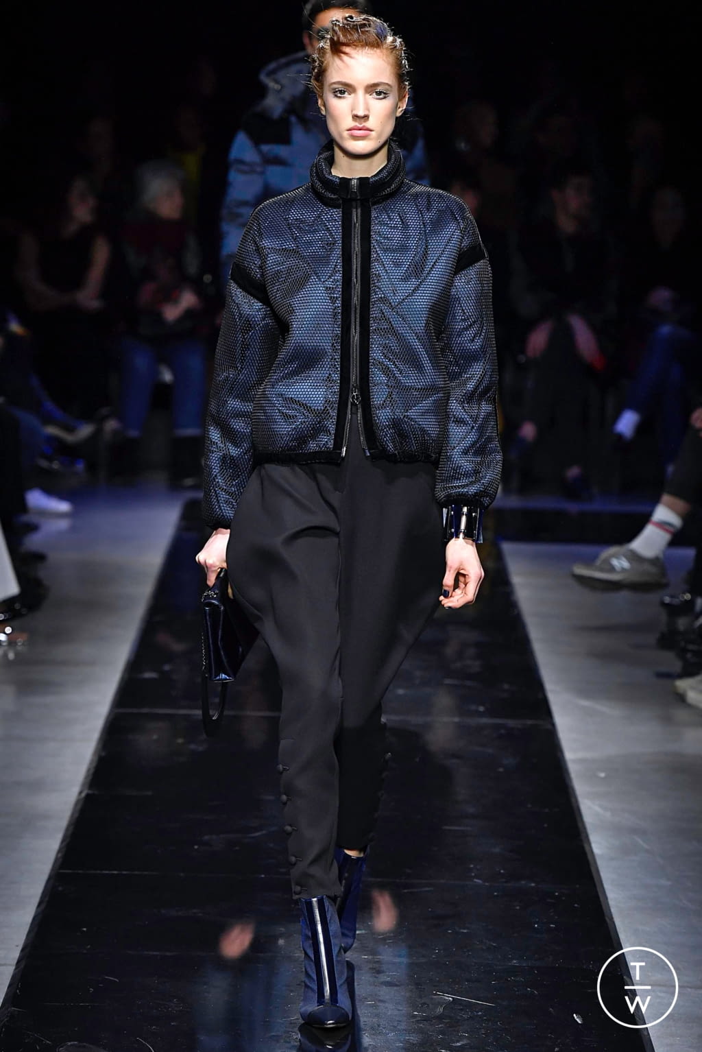 Fashion Week Milan Fall/Winter 2019 look 23 from the Giorgio Armani collection womenswear