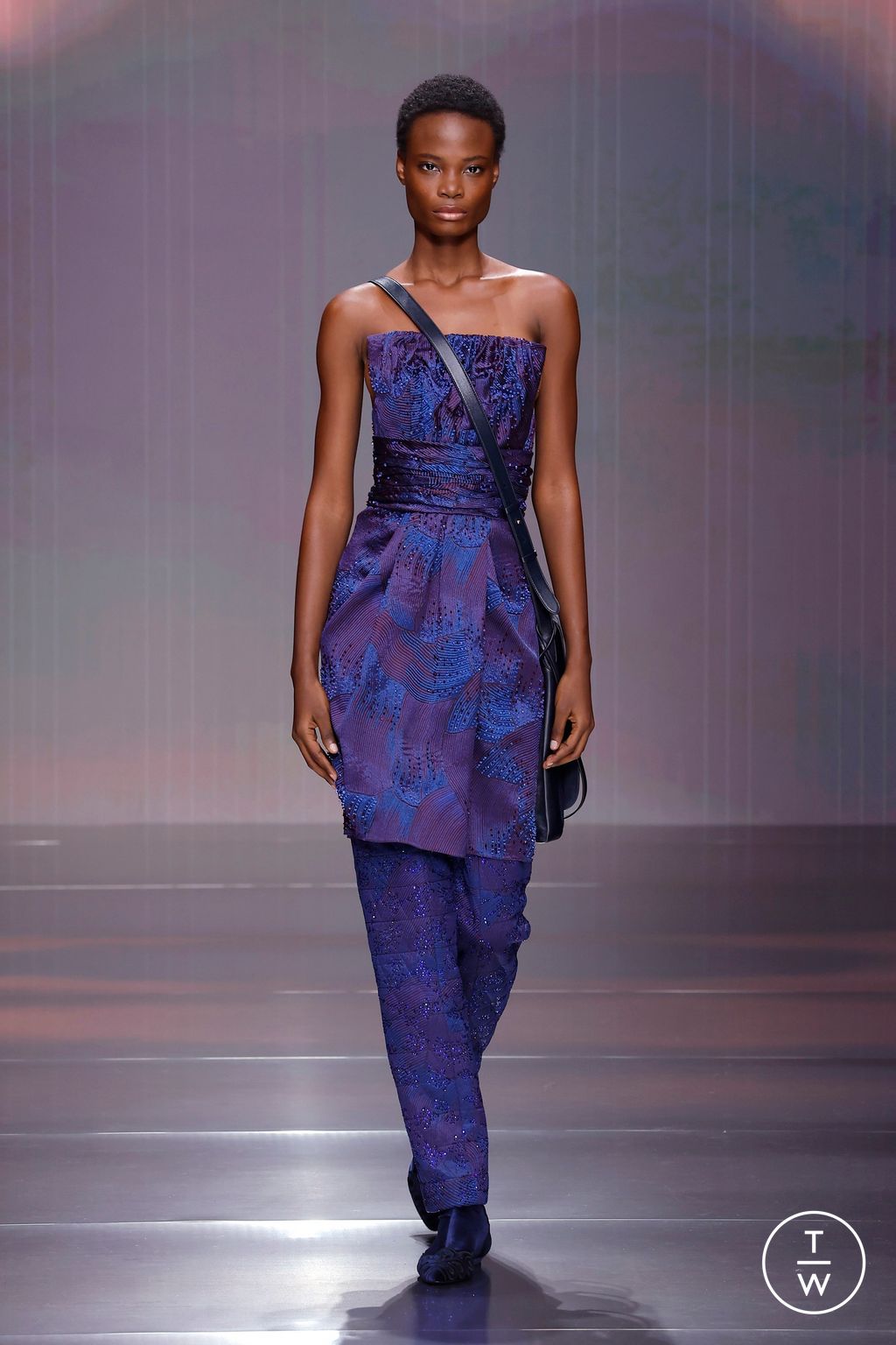 Fashion Week Milan Fall/Winter 2026 look 53 from the Giorgio Armani collection womenswear