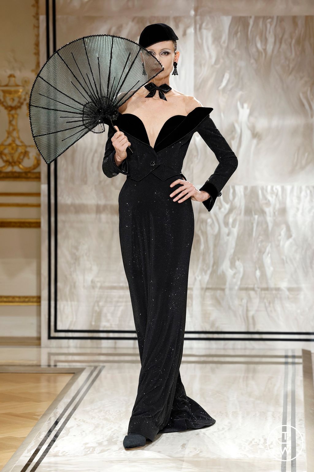 Fashion Week Paris Fall/Winter 2025 look 78 from the Giorgio Armani collection couture