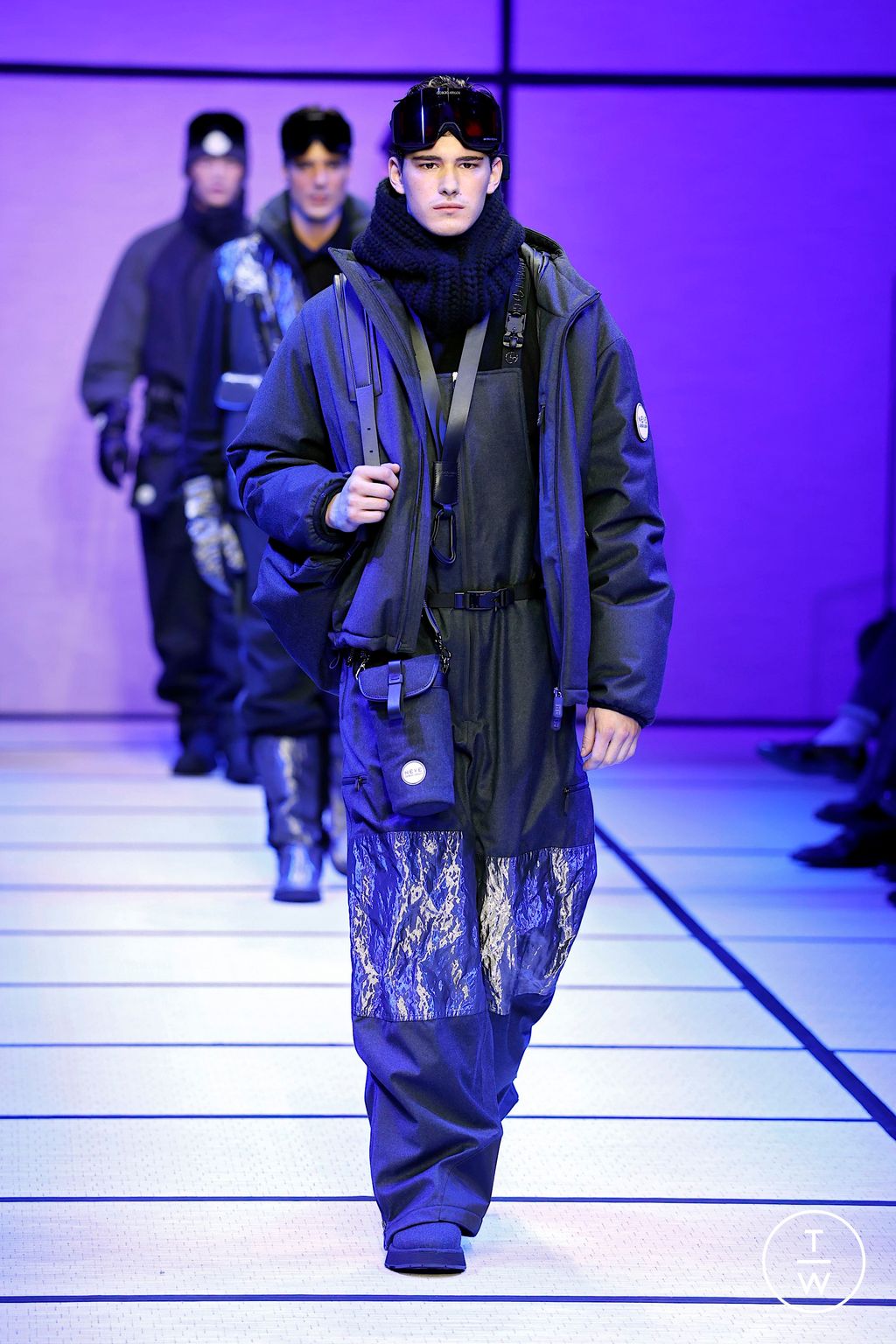 Fashion Week Milan Fall/Winter 2025 look 42 de la collection Giorgio Armani menswear