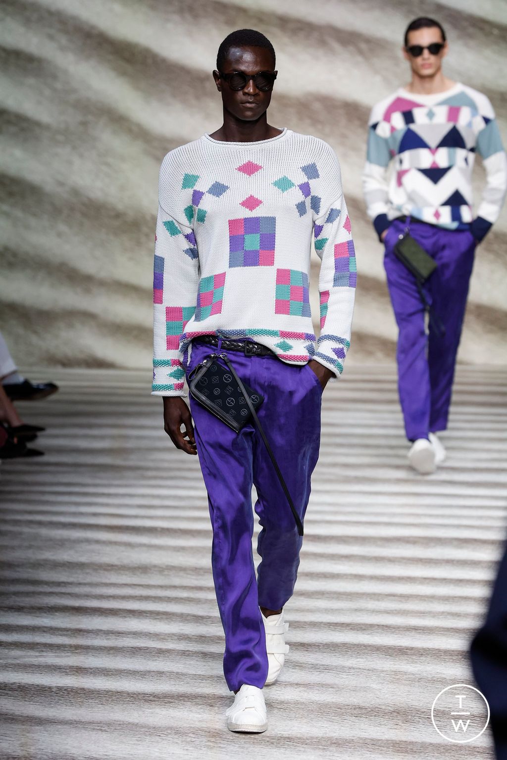 Fashion Week Milan Spring/Summer 2023 look 37 de la collection Giorgio Armani menswear