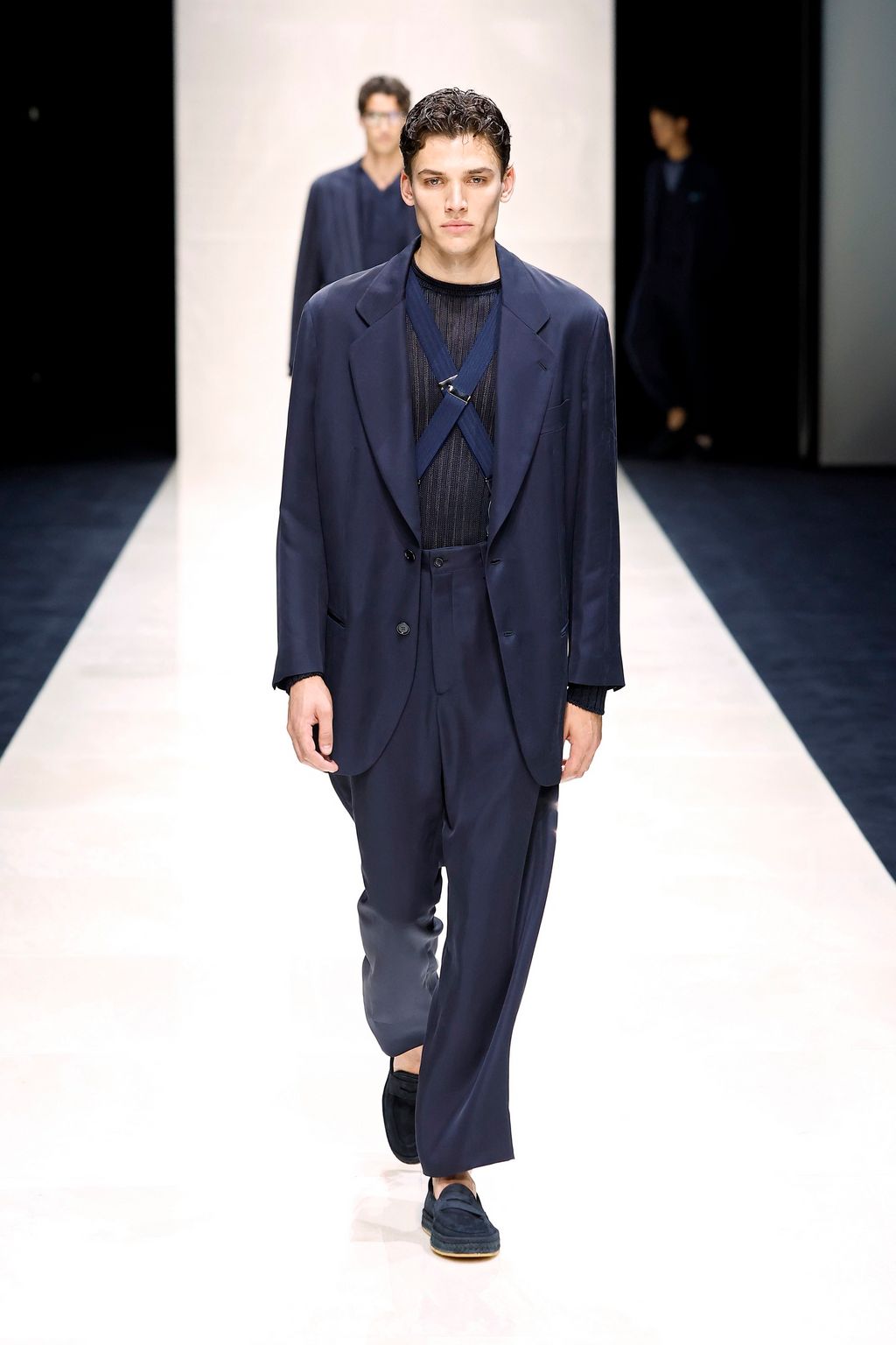 Fashion Week Milan Spring/Summer 2025 look 73 from the Giorgio Armani collection menswear