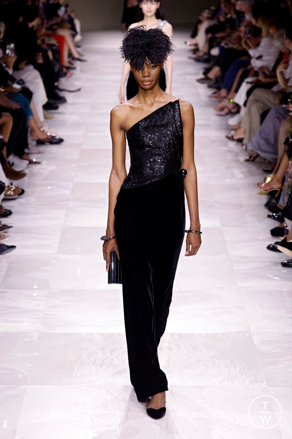 Giorgio Armani Prive FW24 couture 58 Tagwalk The Fashion Search Engine