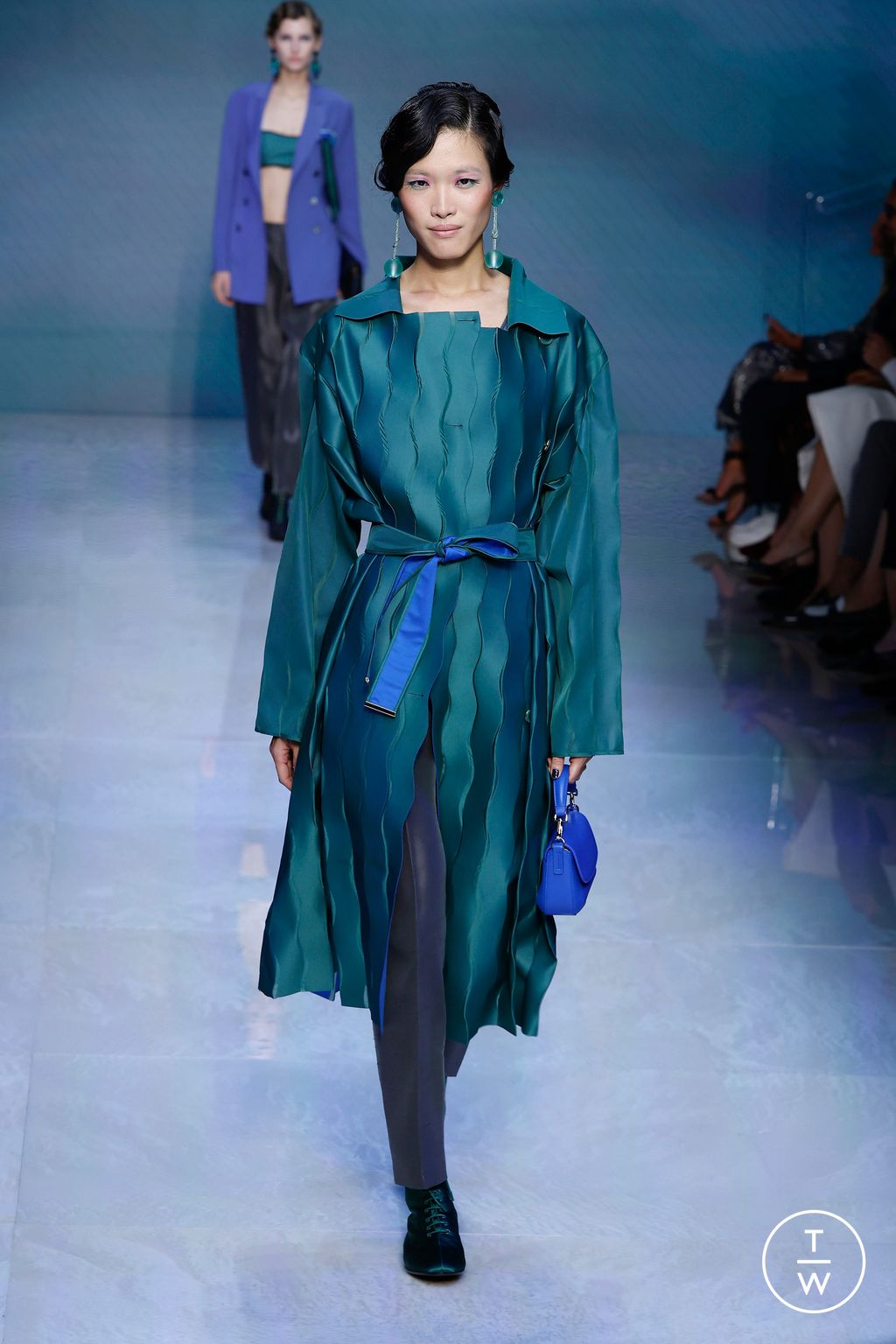 Fashion Week Milan Spring/Summer 2024 look 15 de la collection Giorgio Armani womenswear