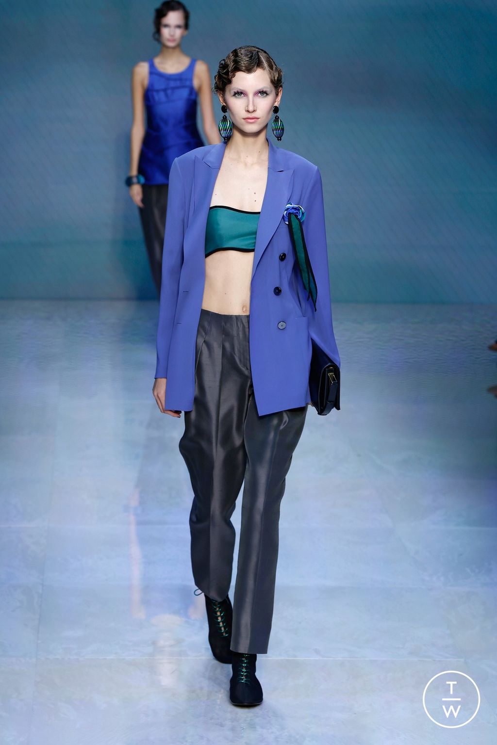 Fashion Week Milan Spring/Summer 2024 look 16 from the Giorgio Armani collection womenswear