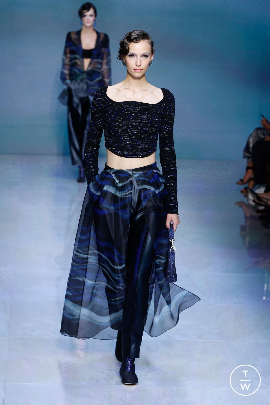 Fashion Week Milan Spring/Summer 2024 look 27 de la collection Giorgio Armani womenswear