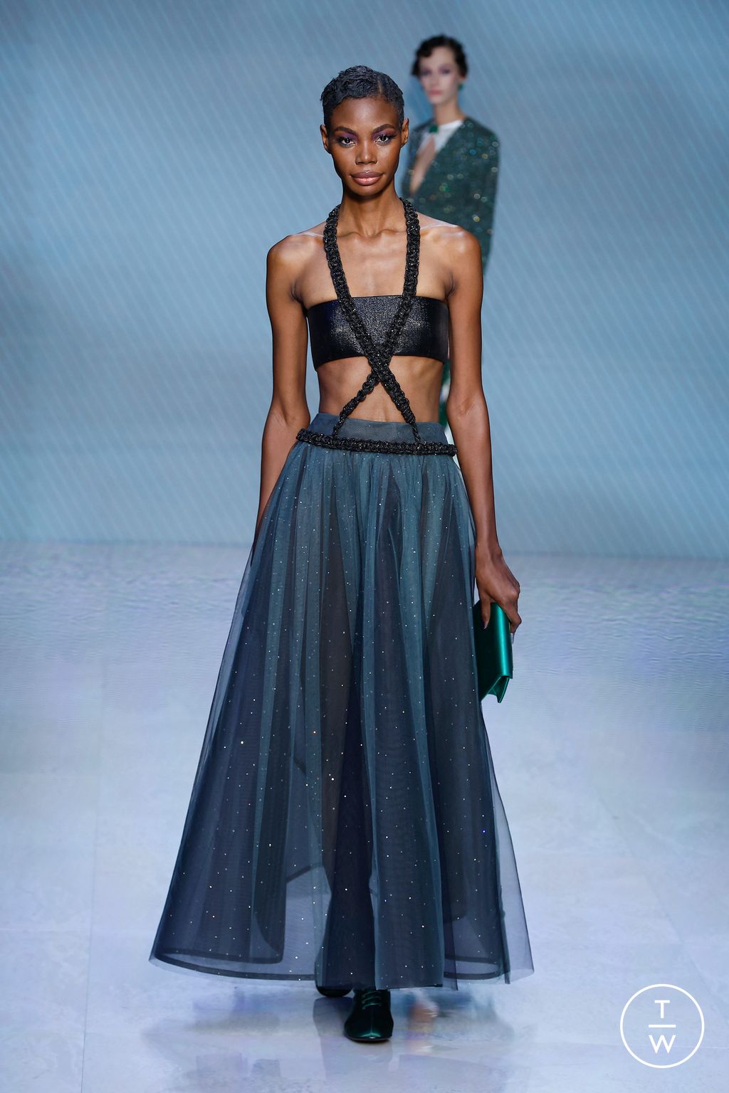 Fashion Week Milan Spring/Summer 2024 look 39 de la collection Giorgio Armani womenswear