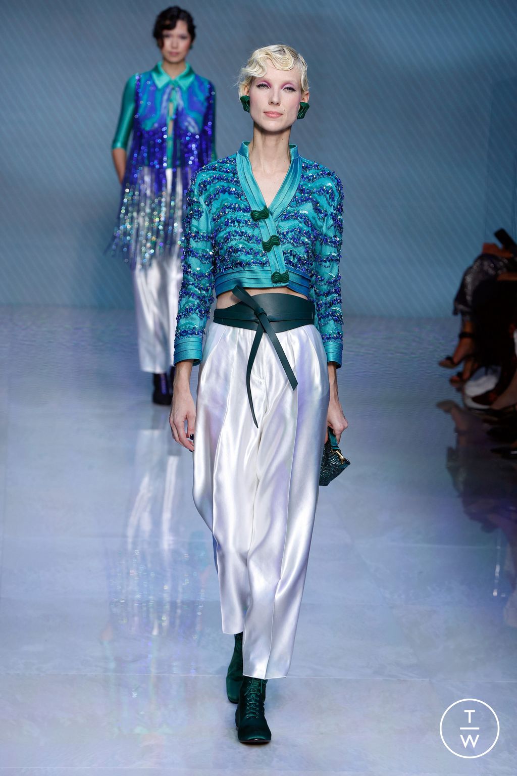 Fashion Week Milan Spring/Summer 2024 look 41 de la collection Giorgio Armani womenswear