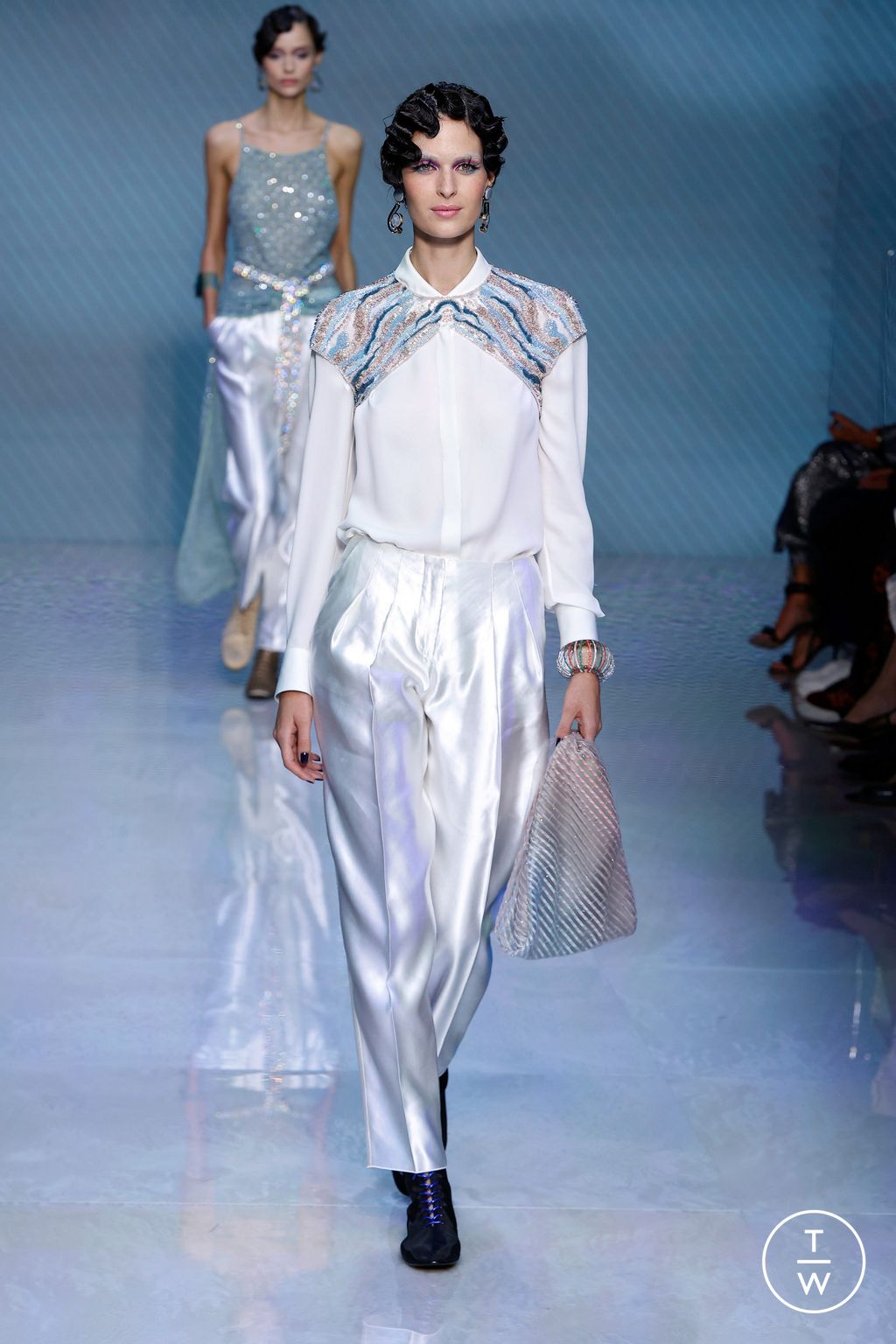 Fashion Week Milan Spring/Summer 2024 look 47 de la collection Giorgio Armani womenswear