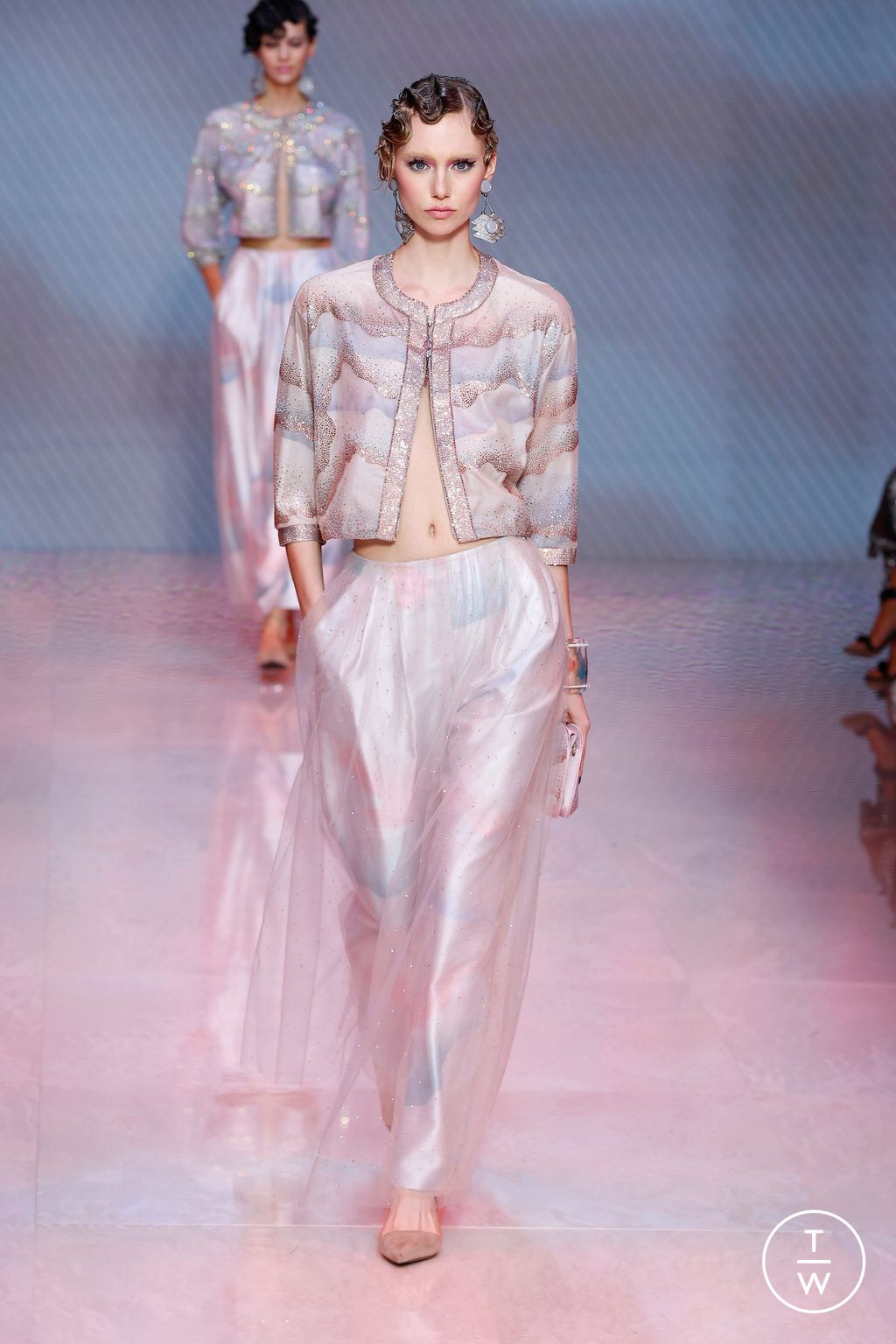 Fashion Week Milan Spring/Summer 2024 look 56 de la collection Giorgio Armani womenswear