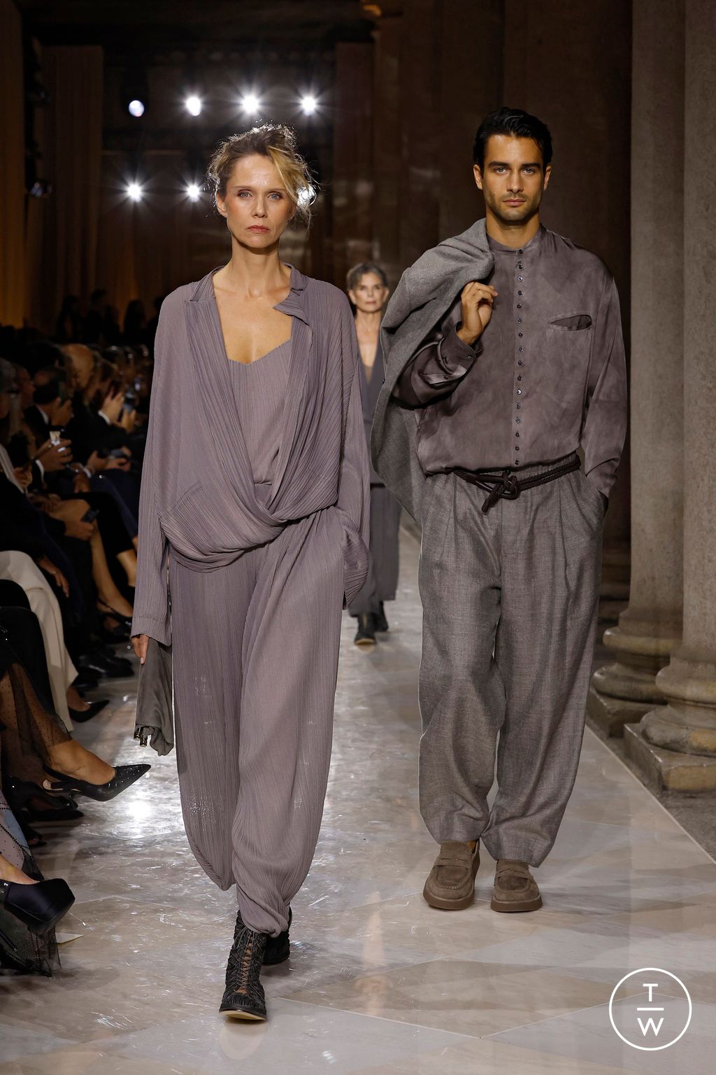 Fashion Week Milan Spring/Summer 2026 look 15 from the Giorgio Armani collection womenswear