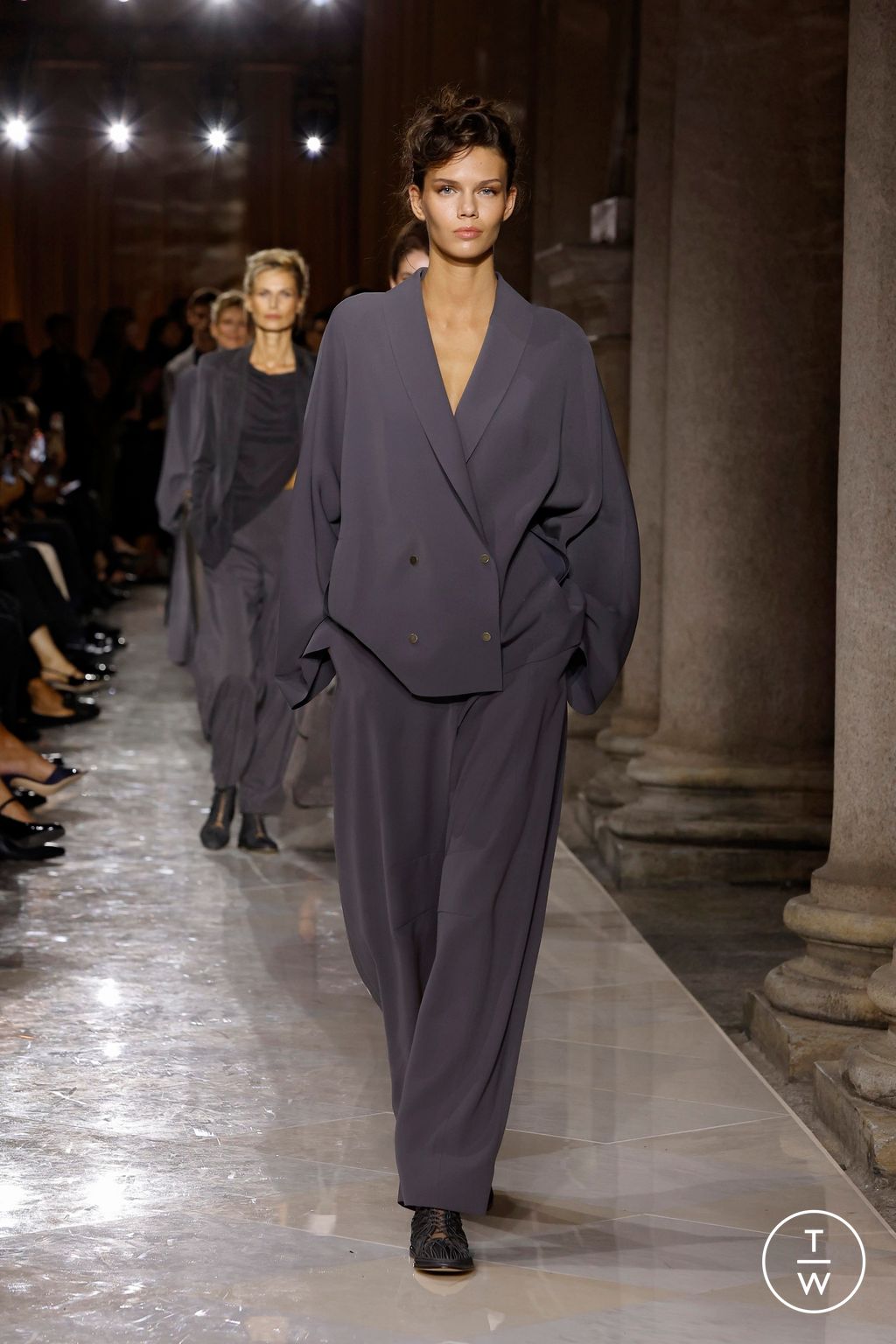 Fashion Week Milan Spring/Summer 2026 look 19 de la collection Giorgio Armani womenswear