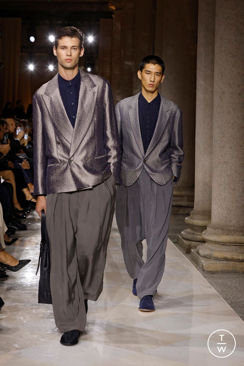 Fashion Week Milan Spring/Summer 2026 look 23 from the Giorgio Armani collection womenswear